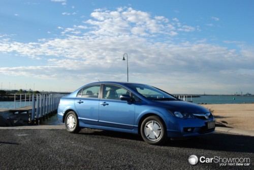 2009 Honda civic hybrid sedan review #3