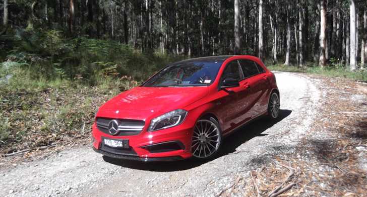 2014 MERCEDES-BENZ A45 5D HATCHBACK AMG