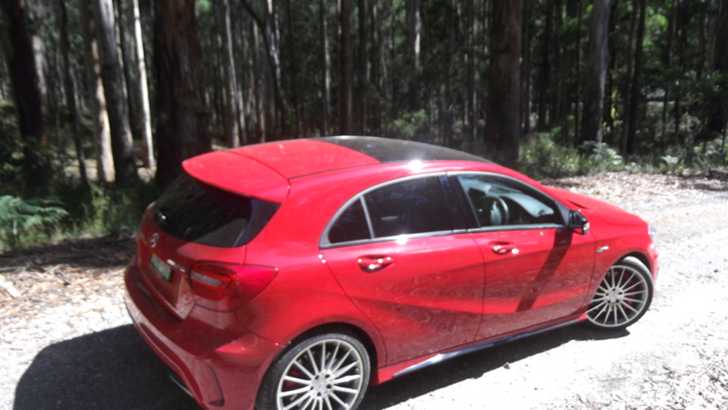 2014 MERCEDES-BENZ A45 5D HATCHBACK AMG