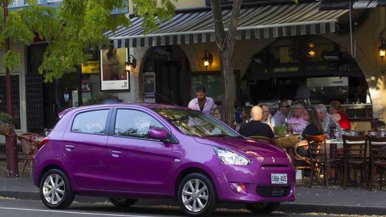 2013 MITSUBISHI MIRAGE 5D HATCHBACK LS
