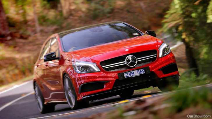 2013 MERCEDES-BENZ A45 5D HATCHBACK AMG