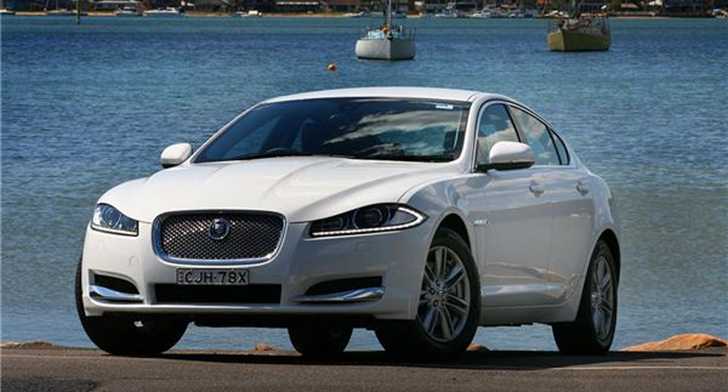 2012 JAGUAR XF 4D SEDAN