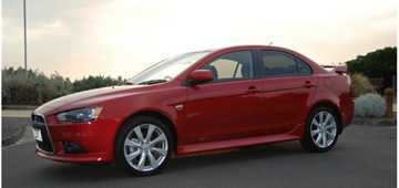 2012 MITSUBISHI LANCER 4D SEDAN VR-X