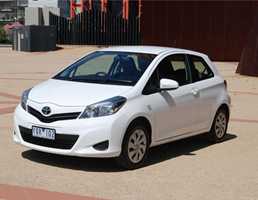 2012 TOYOTA YARIS 3D HATCHBACK YRS