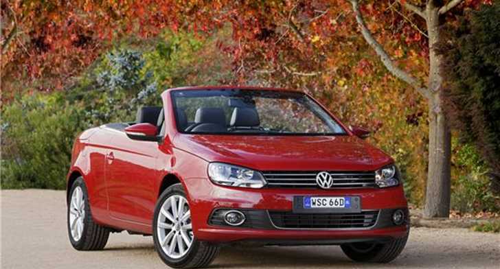 2012 VOLKSWAGEN EOS 2D CONVERTIBLE 103 TDI