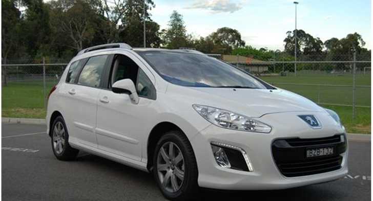 2012 PEUGEOT 308 4D WAGON ACTIVE TOURING TURBO