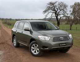 2011 TOYOTA KLUGER 4D WAGON KX-R 5 SEAT