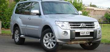 2010 MITSUBISHI PAJERO 4D WAGON EXCEED LWB 4X4