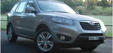 2010 HYUNDAI SANTA FE 4D WAGON HIGHLANDER CRDI 4X4