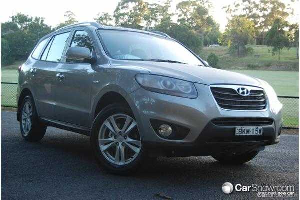 2010 HYUNDAI SANTA FE 4D WAGON HIGHLANDER CRDI 4X4