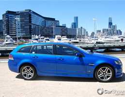 2010 HOLDEN COMMODORE 4D SPORTWAGON SV6