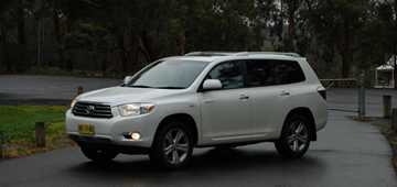 2009 TOYOTA KLUGER 4D WAGON GRANDE 4X4
