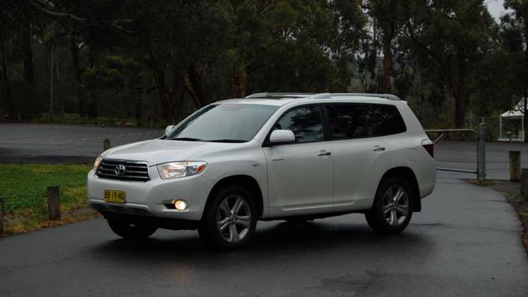 2009 TOYOTA KLUGER 4D WAGON GRANDE 4X4