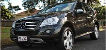 2009 MERCEDES-BENZ ML 320 CDI LUXURY 4X4