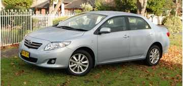 2009 TOYOTA COROLLA