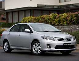 2010 TOYOTA COROLLA 4D SEDAN