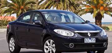 2010 RENAULT FLUENCE 4D SEDAN