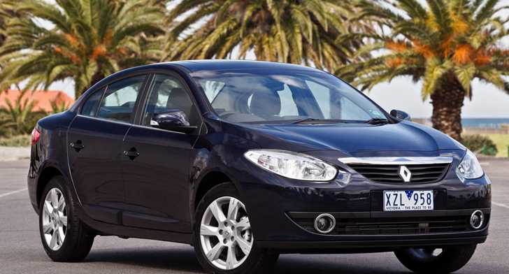 2010 RENAULT FLUENCE 4D SEDAN