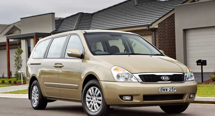 2011 KIA GRAND CARNIVAL 4D WAGON