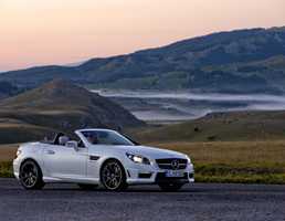 2011 MERCEDES-BENZ SLK 2D CONVERTIBLE 55 AMG