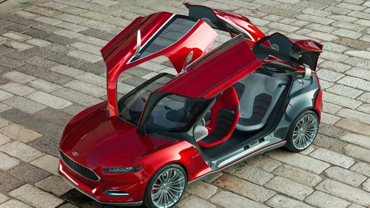 Ford Evos Hybrid Concept For Frankfurt 