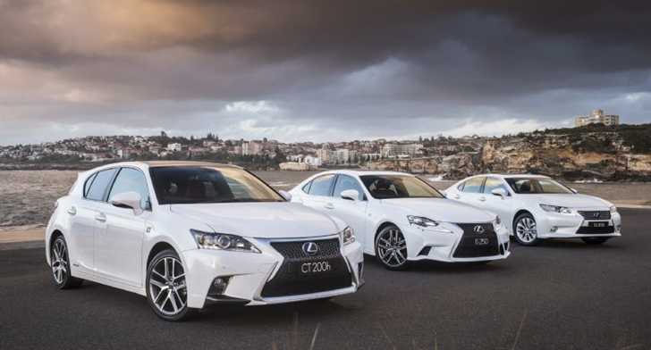 Lexus IS, CT and ES Update