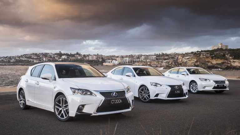 Lexus IS, CT and ES Update