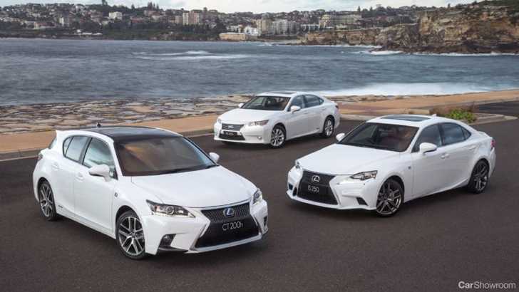 Lexus IS, CT and ES Update