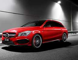2015 MERCEDES-BENZ CLA 4D WAGON 45 AMG 4MATIC SHOOTING BRAKE