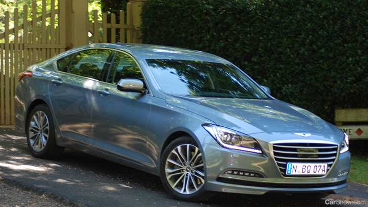 2015 HYUNDAI GENESIS 4D SEDAN