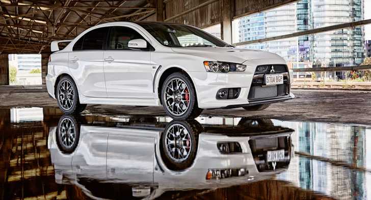 2015 MITSUBISHI LANCER 4D SEDAN EVOLUTION MR
