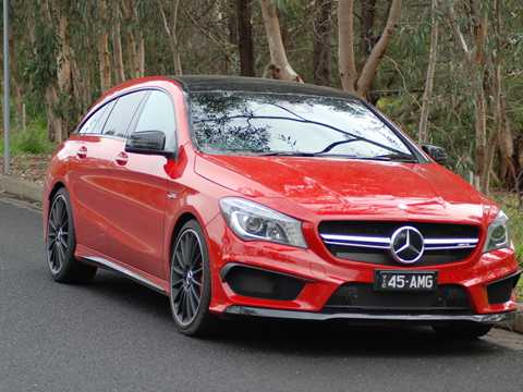 2015 MERCEDES-BENZ CLA 4D WAGON 45 AMG 4MATIC SHOOTING BRAKE