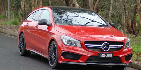 2015 MERCEDES-BENZ CLA 4D WAGON 45 AMG 4MATIC SHOOTING BRAKE