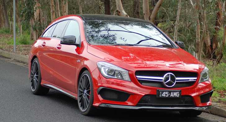 2015 MERCEDES-BENZ CLA 4D WAGON 45 AMG 4MATIC SHOOTING BRAKE