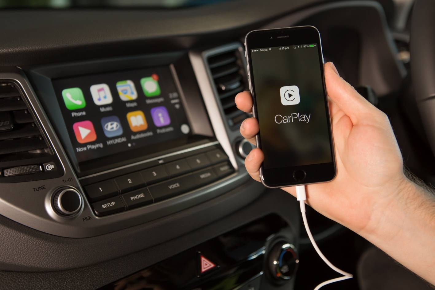 News - Hyundai i30, Tucson And Santa Fe Score Apple CarPlay
