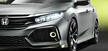 Geneva 2016: Honda's Civic Hatchback Prototype Wears The Concept Veil Loosely
