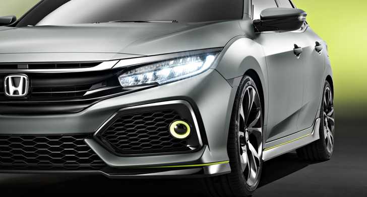 Geneva 2016: Honda's Civic Hatchback Prototype Wears The Concept Veil Loosely