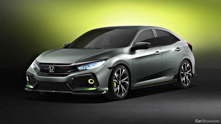 Geneva 2016: Honda's Civic Hatchback Prototype Wears The Concept Veil Loosely
