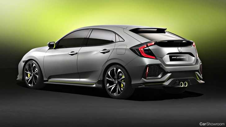 Geneva 2016: Honda's Civic Hatchback Prototype Wears The Concept Veil Loosely