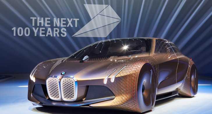 BMW Unveils Vision Next 100 Concept At Centenary Event