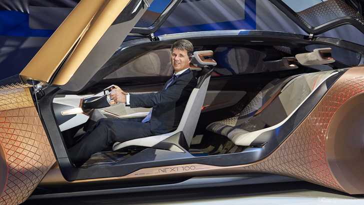 BMW Unveils Vision Next 100 Concept At Centenary Event