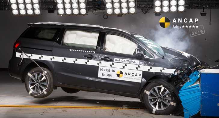 Kia Carnival Ups Its ANCAP Rating To 5-Stars