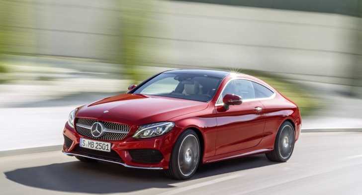 2016 Mercedes-Benz C-Class Coupe (Australia)
