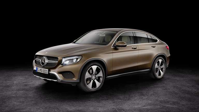 Mercedes-Benz GLC Coupe Unveiled In New York
