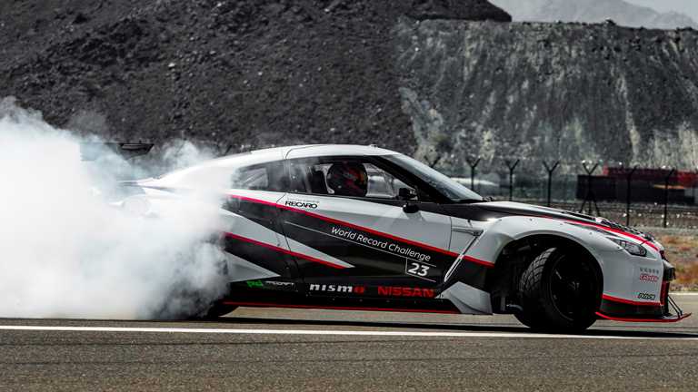 Nissan GT-R Shatters Guinness Record For World’s Fastest Drift