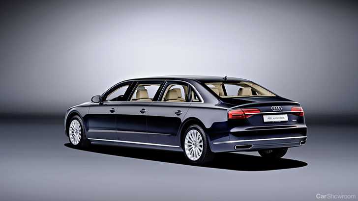Audi Redefines Long Wheelbase With 6.3-Metre A8 L Extended