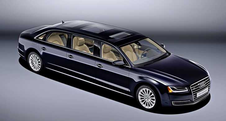 Audi Redefines Long Wheelbase With 6.3-Metre A8 L Extended