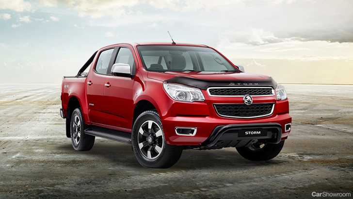 Holden Releases Colorado 7 Trailblazer, Colorado Storm & Trax Active Special Editions