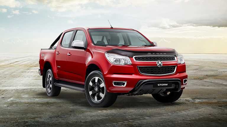 Holden Releases Colorado 7 Trailblazer, Colorado Storm & Trax Active Special Editions