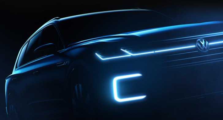 Volkswagen Previews Sporty Touareg Concept For Beijing